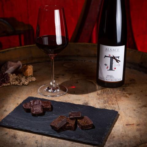 Découvrez les accords parfait entre vins d'Alsace et chocolats
