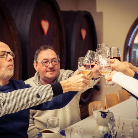 Le vignoble alsacien, dans la vallée de Kaysersberg