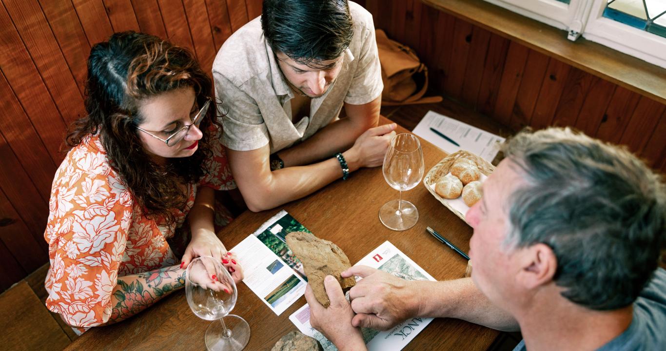 Dégustation de vins d'Alsace au domaine Paul Blanck à Kientzheim