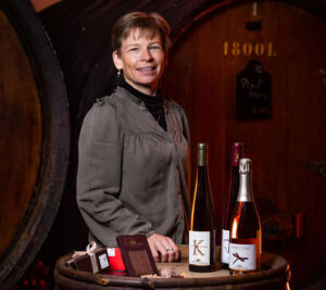 Nathalie Freyburger, vigneronne au domaine familial Freyburger