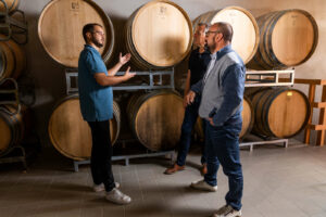 Visit the cellar of the family estate Visit the cellar of the family estate